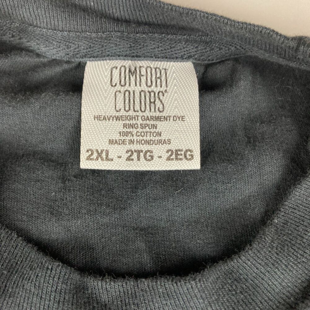 Comfort Colors Georgia Football Social Club Bulldog UGA Tee Mens 2XL Black - Picture 3 of 6